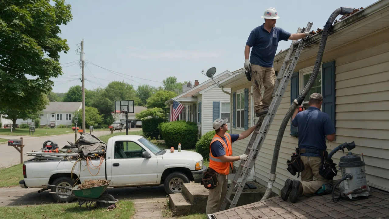 Gutter Installation in Pompeii, MI near me